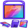 For Huawei Enjoy Tablet 2 / MatePad T10 / T10s Portable Handle EVA Shockproof Anti Falling Protective Case with Triangle Holder(Purple) - Huawei by PMC TechLife | Online Shopping South Africa | PMC TechLife | Buy Now Pay Later Mobicred