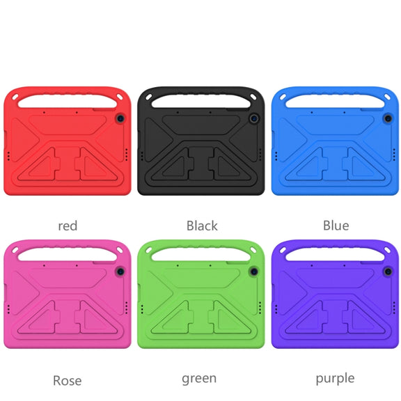 For Huawei Enjoy Tablet 2 / MatePad T10 / T10s Portable Handle EVA Shockproof Anti Falling Protective Case with Triangle Holder(Green)