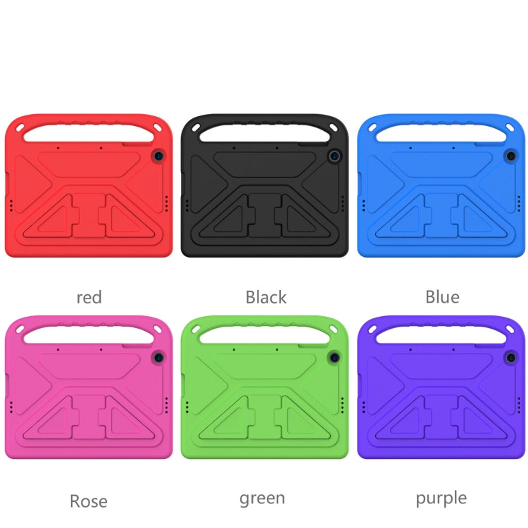 For Huawei Enjoy Tablet 2 / MatePad T10 / T10s Portable Handle EVA Shockproof Anti Falling Protective Case with Triangle Holder(Blue)