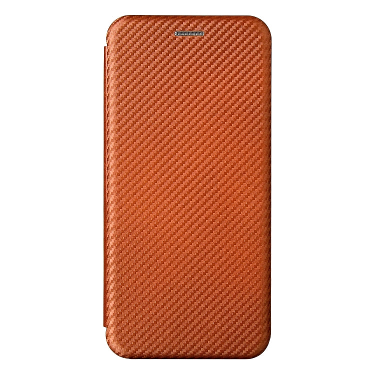 Carbon Fiber Texture Horizontal Flip TPU + PC + PU Leather Case with Card Slot For OPPO Realme GT Master(Brown) - Realme Cases by PMC TechLife | Online Shopping South Africa | PMC TechLife | Buy Now Pay Later Mobicred