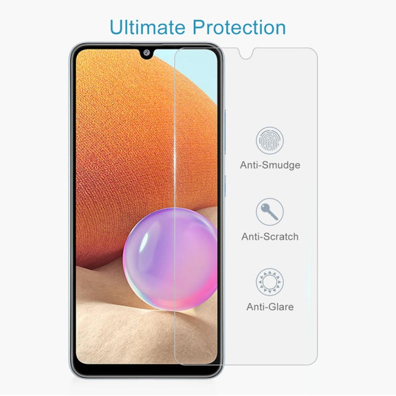 For Samsung Galaxy A32 4G 10 PCS 0.26mm 9H 2.5D Tempered Glass Film