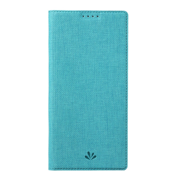 For Sharp Aquos R6 ViLi DMX Series Shockproof TPU + PU Leather Magnetic Attraction Horizontal Flip Case with Card Slot & Holder(Blue)