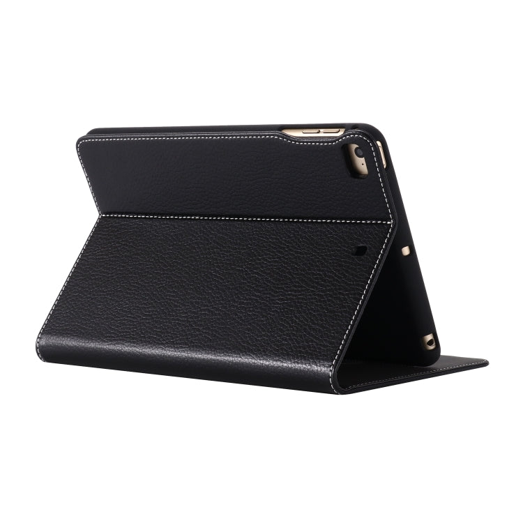 For iPad Mini 2019 & 4 & 3 & 2 & 1 GEBEI PU+TPU Horizontal Flip Protective Case with Holder & Card Slots(Black) - free shipping - PMC Jewellery - Order now!