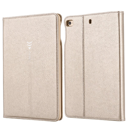 For iPad Mini 2019 & 4 & 3 & 2 & 1 GEBEI PU+TPU Horizontal Flip Protective Case with Holder & Card Slots(Gold) - free shipping - PMC Jewellery - Order now!