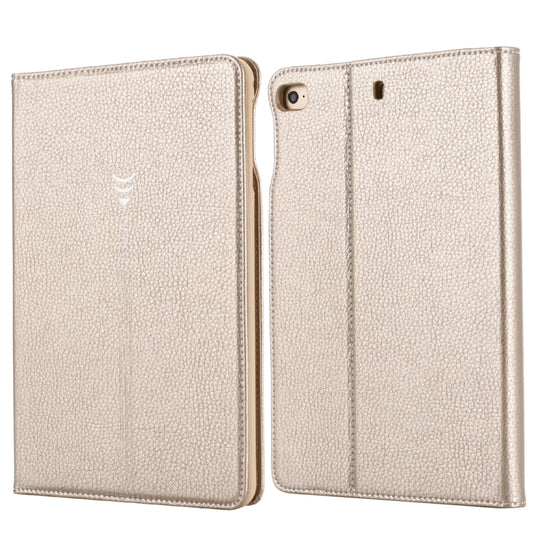 For iPad Mini 2019 & 4 & 3 & 2 & 1 GEBEI PU+TPU Horizontal Flip Protective Case with Holder & Card Slots(Gold) - free shipping - PMC Jewellery - Order now!