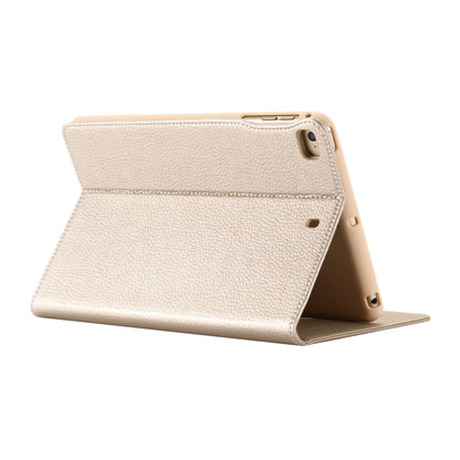 For iPad Mini 2019 & 4 & 3 & 2 & 1 GEBEI PU+TPU Horizontal Flip Protective Case with Holder & Card Slots(Gold) - free shipping - PMC Jewellery - Order now!