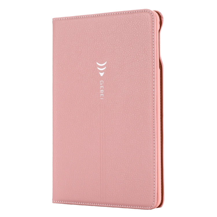 For iPad Mini 2019 & 4 & 3 & 2 & 1 GEBEI PU+TPU Horizontal Flip Protective Case with Holder & Card Slots(Rose Gold) - free shipping - PMC Jewellery - Order now!