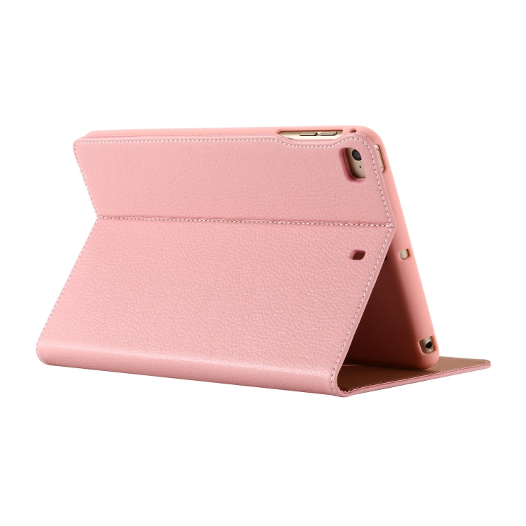 For iPad Mini 2019 & 4 & 3 & 2 & 1 GEBEI PU+TPU Horizontal Flip Protective Case with Holder & Card Slots(Rose Gold) - free shipping - PMC Jewellery - Order now!