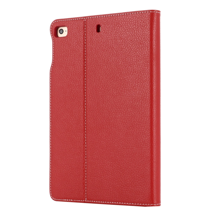 For iPad Mini 2019 & 4 & 3 & 2 & 1 GEBEI PU+TPU Horizontal Flip Protective Case with Holder & Card Slots(Red) - free shipping - PMC Jewellery - Order now!