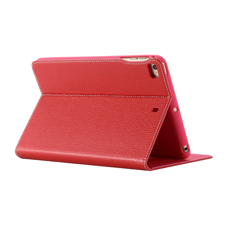 For iPad Mini 2019 & 4 & 3 & 2 & 1 GEBEI PU+TPU Horizontal Flip Protective Case with Holder & Card Slots(Red) - free shipping - PMC Jewellery - Order now!