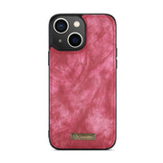 For iPhone 13 CaseMe-008 Detachable Multifunctional Horizontal Flip Leather Case with Card Slot & Holder & Zipper Wallet & Photo Frame(Red)