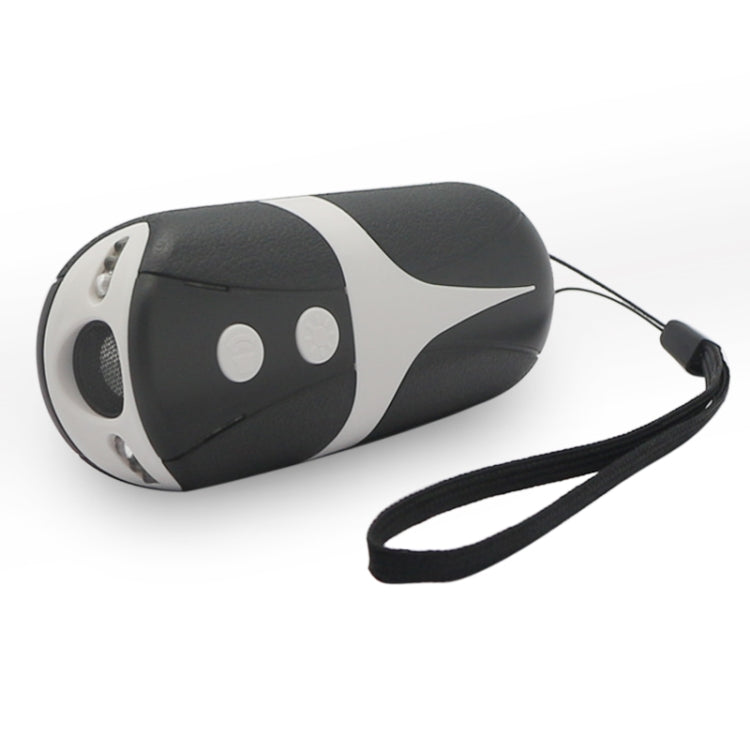 RC-534 Handheld Portable Ultrasonic Dog Repeller with LED Lights(Black + White) - Training Aids by PMC TechLife | Online Shopping South Africa | PMC TechLife | Buy Now Pay Later Mobicred