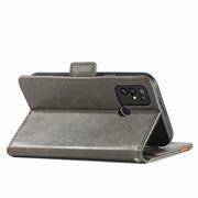 For Doogee X96 Pro CaseNeo Business Splicing Dual Magnetic Buckle Horizontal Flip PU Leather Case with Holder & Card Slots & Wallet(Grey)