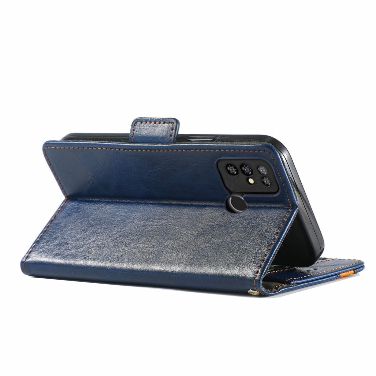 For Doogee X96 Pro CaseNeo Business Splicing Dual Magnetic Buckle Horizontal Flip PU Leather Case with Holder & Card Slots & Wallet(Blue) - More Brand by PMC TechLife | Online Shopping South Africa | PMC TechLife | Buy Now Pay Later Mobicred