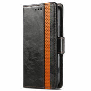 For Doogee X96 Pro CaseNeo Business Splicing Dual Magnetic Buckle Horizontal Flip PU Leather Case with Holder & Card Slots & Wallet(Black)