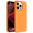 For iPhone 13 Pro Max QIALINO Nappa Cowhide MagSafe Magnetic Protective Case (Orange) - free shipping - PMC TechLife - Order now!