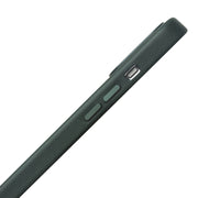 For iPhone 13 Pro Max QIALINO Nappa Cowhide MagSafe Magnetic Protective Case (Dark Green)