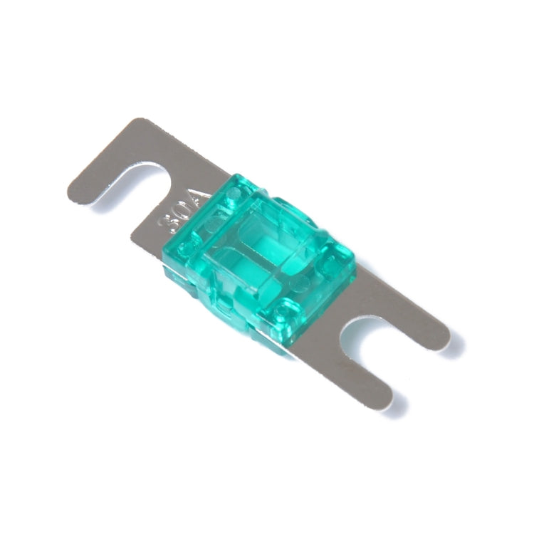 A0301 Green 5 PCS Car Audio AFS Mini ANL 30A Fuse Nicked Plated - Fuse by PMC TechLife | Online Shopping South Africa | PMC TechLife