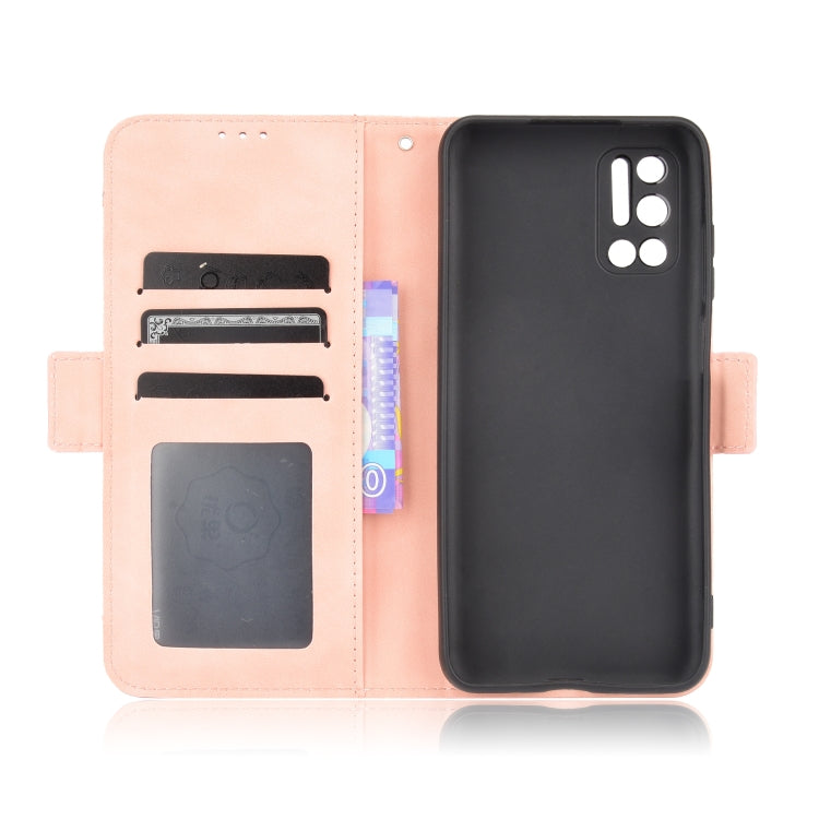 For Doogee N40 Pro Skin Feel Calf Pattern Horizontal Flip Leather Case with Holder & Card Slots & Photo Frame(Pink) - free shipping - PMC TechLife - Order now!