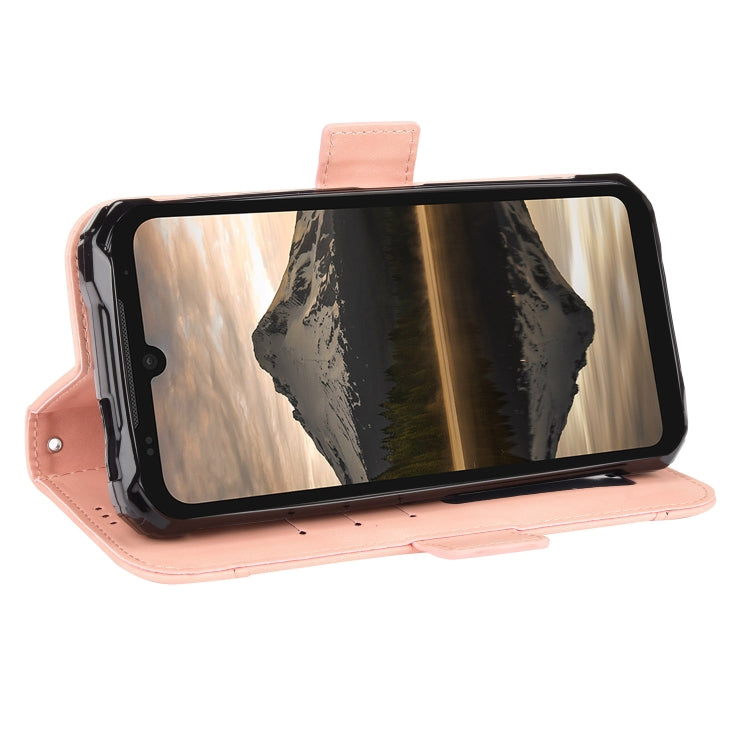 For Doogee S86 / S86 Pro Skin Feel Calf Pattern Horizontal Flip Leather Case with Holder & Card Slots & Photo Frame(Pink) - More Brand by PMC TechLife | Online Shopping South Africa | PMC TechLife | Buy Now Pay Later Mobicred