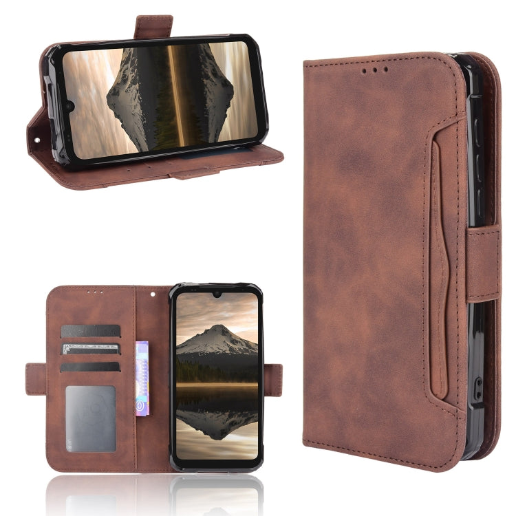 For Doogee S86 / S86 Pro Skin Feel Calf Pattern Horizontal Flip Leather Case with Holder & Card Slots & Photo Frame(Brown) - More Brand by PMC TechLife | Online Shopping South Africa | PMC TechLife | Buy Now Pay Later Mobicred