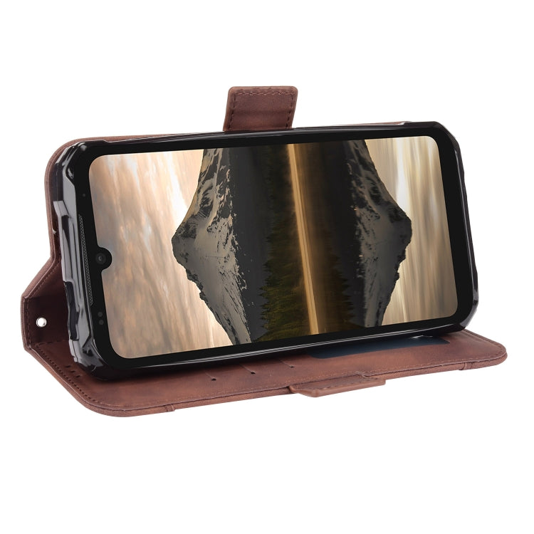 For Doogee S86 / S86 Pro Skin Feel Calf Pattern Horizontal Flip Leather Case with Holder & Card Slots & Photo Frame(Brown) - More Brand by PMC TechLife | Online Shopping South Africa | PMC TechLife | Buy Now Pay Later Mobicred