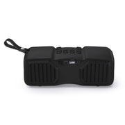 New Rixing NR-9011 Bluetooth 5.0 Portable Outdoor Wireless Bluetooth Speaker(Yellow)