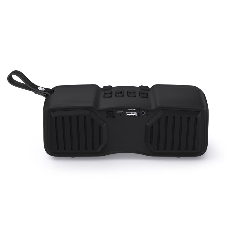 New Rixing NR-9011 Bluetooth 5.0 Portable Outdoor Wireless Bluetooth Speaker(Yellow)