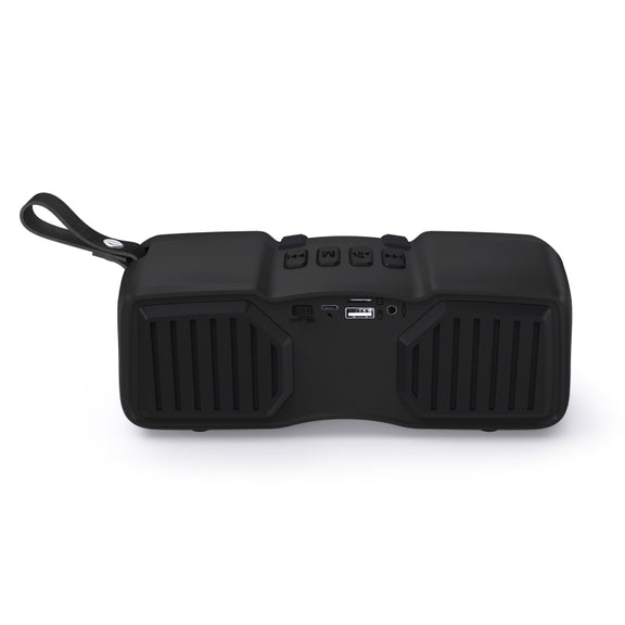 New Rixing NR-9011 Bluetooth 5.0 Portable Outdoor Wireless Bluetooth Speaker(Blue)