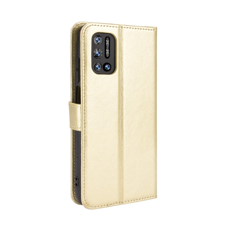 For Doogee N40 Pro Crazy Horse Texture Horizontal Flip Leather Case with Holder & Card Slots & Lanyard(Gold) - More Brand by PMC TechLife | Online Shopping South Africa | PMC TechLife | Buy Now Pay Later Mobicred