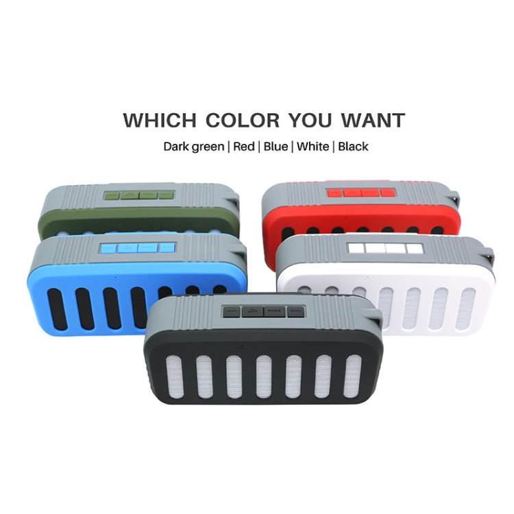 NewRixing NR-2013 TWS Car Exhaust Duct-shaped Bluetooth Speaker(Black)