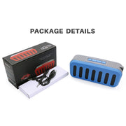NewRixing NR-2013 TWS Car Exhaust Duct-shaped Bluetooth Speaker(Black)