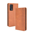 For OPPO Realme GT Master Magnetic Buckle Retro Pattern Horizontal Flip Leather Case with Holder & Card Slot & Wallet(Brown) - free shipping - PMC TechLife - Order now!