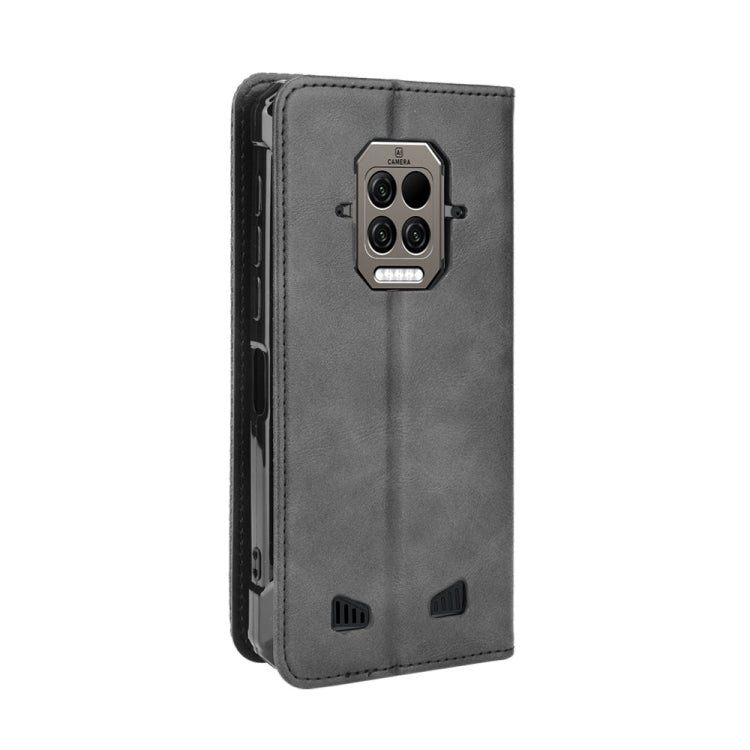 For Doogee S86 / S86 Pro Magnetic Buckle Retro Pattern Horizontal Flip Leather Case with Holder & Card Slot & Wallet(Black) - More Brand by PMC TechLife | Online Shopping South Africa | PMC TechLife | Buy Now Pay Later Mobicred