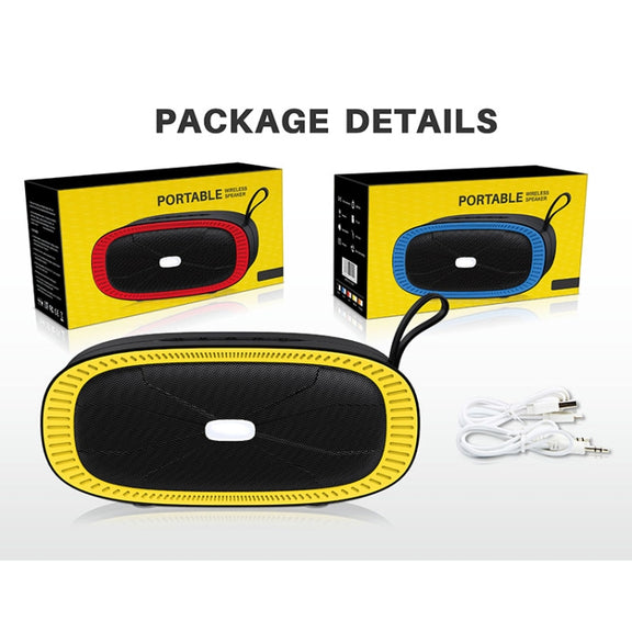 NewRixing NR-4022 TWS Two-color Bluetooth Speaker with Handle(Black)