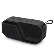 NewRixing NR-5019 Outdoor Portable Bluetooth Speaker, Support Hands-free Call / TF Card / FM / U Disk(Black)
