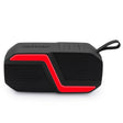 NewRixing NR-5019 Outdoor Portable Bluetooth Speaker, Support Hands-free Call / TF Card / FM / U Disk(Red) - free shipping - PMC Jewellery - Order now!