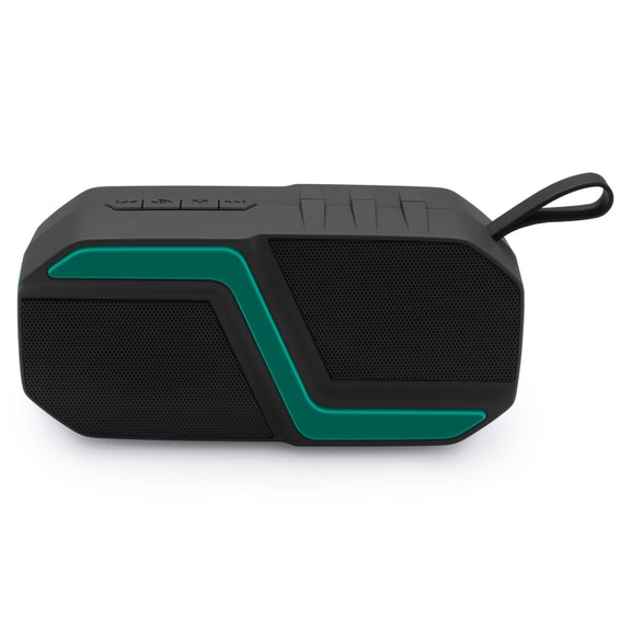 NewRixing NR-5019 Outdoor Portable Bluetooth Speaker, Support Hands-free Call / TF Card / FM / U Disk(Green)