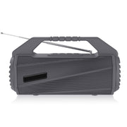 NewRixing NR-4025FM Outdoor Splash-proof Water Portable Bluetooth Speaker, Support Hands-free Call / TF Card / FM / U Disk(Grey)