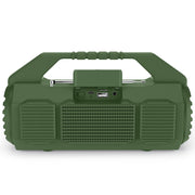 NewRixing NR-4025FM Outdoor Splash-proof Water Portable Bluetooth Speaker, Support Hands-free Call / TF Card / FM / U Disk(Green)