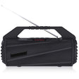 NewRixing NR-4025FM with Screen Outdoor Splash-proof Water Portable Bluetooth Speaker, Support Hands-free Call / TF Card / FM / U Disk(Black) - free shipping - PMC Jewellery - Order now!