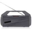 NewRixing NR-4025FM with Screen Outdoor Splash-proof Water Portable Bluetooth Speaker, Support Hands-free Call / TF Card / FM / U Disk(Grey) - free shipping - PMC Jewellery - Order now!
