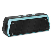 NewRixing NR-5000 IPX5 High Fidelity Bluetooth Speaker, Support Hands-free Call / TF Card / FM / U Disk(Blue)
