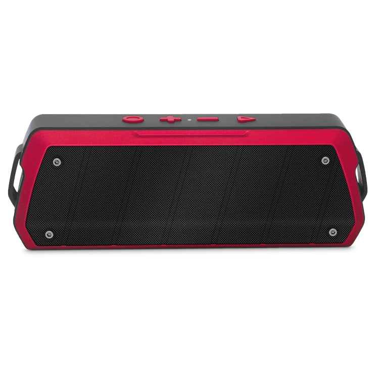 NewRixing NR-5000 IPX5 High Fidelity Bluetooth Speaker, Support Hands-free Call / TF Card / FM / U Disk(Red) - free shipping - PMC Jewellery - Order now!