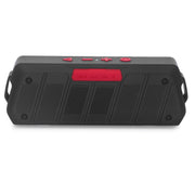NewRixing NR-5000 IPX5 High Fidelity Bluetooth Speaker, Support Hands-free Call / TF Card / FM / U Disk(Red)