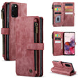 For Samsung Galaxy S20 5G CaseMe-C30 PU + TPU Multifunctional Horizontal Flip Leather Case with Holder & Card Slot & Wallet & Zipper Pocket(Red) - free shipping - PMC TechLife - Order now!