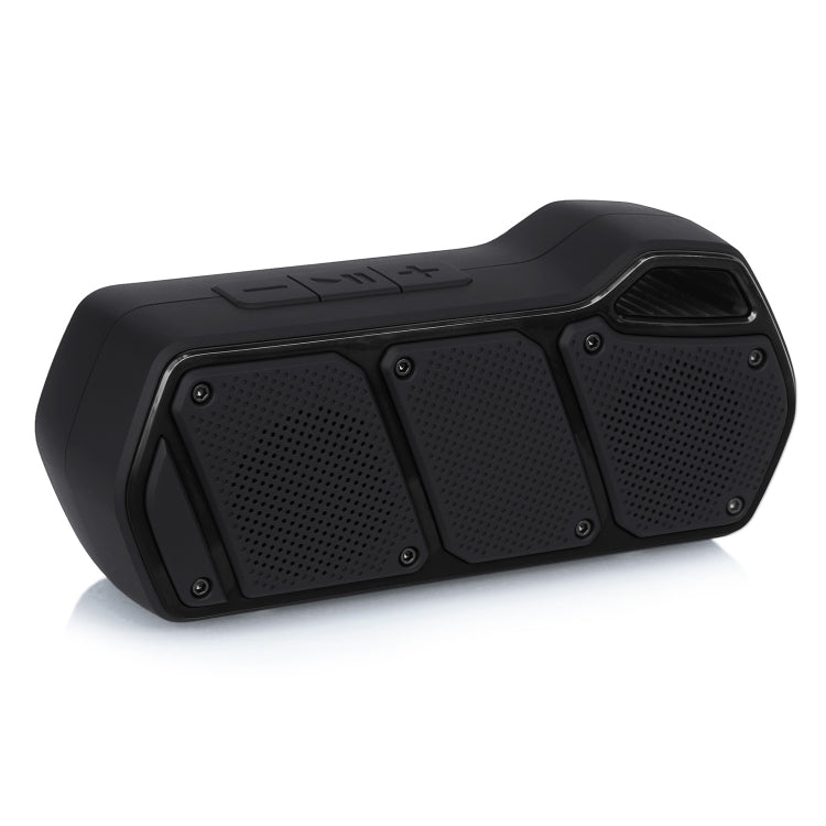 NewRixing NR-5011 Outdoor Portable Bluetooth Speakerr, Support Hands-free Call / TF Card / FM / U Disk(Black) - free shipping - PMC Jewellery - Order now!