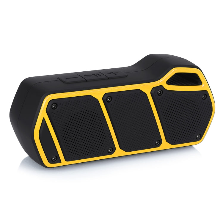 NewRixing NR-5011 Outdoor Portable Bluetooth Speakerr, Support Hands-free Call / TF Card / FM / U Disk(Yellow)