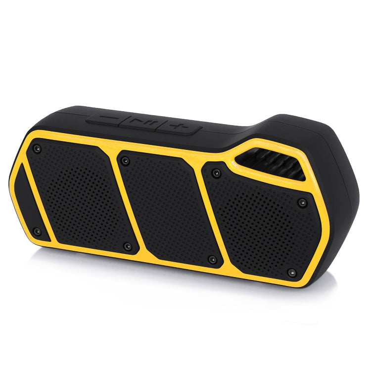 NewRixing NR-5011 Outdoor Portable Bluetooth Speakerr, Support Hands-free Call / TF Card / FM / U Disk(Yellow)