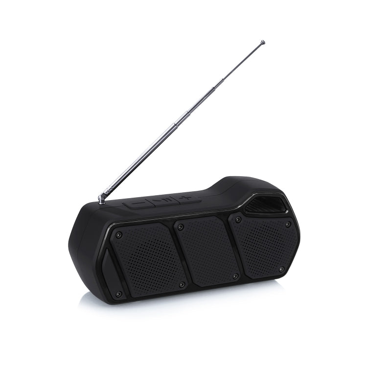 NewRixing NR-5011fm Outdoor Portable Bluetooth Speakerr, Support Hands-free Call / TF Card / FM / U Disk(Black)